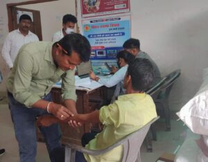 पूर्णिया – संभावित टीबी ग्रसित मरीजों की पहचान के लिए जिला यक्ष्मा केंद्र में सप्ताह में एक दिन लगाया जाता है जांच कैम्प